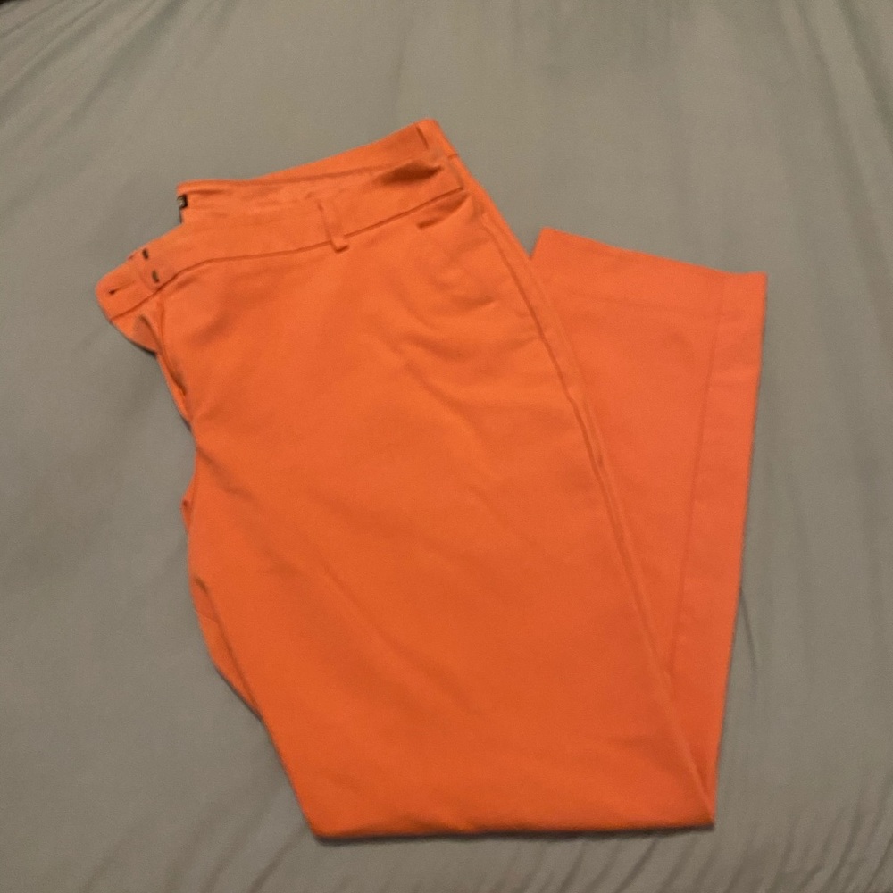 Express Ankle Dress Pants salmon